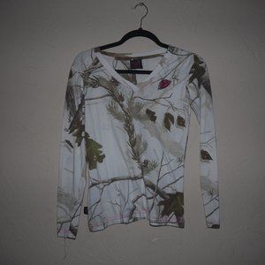 Scent blocker white camo longsleeve
